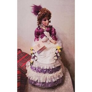 Paradise galleries Porcelain doll 18"